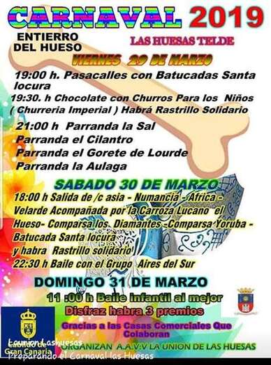 El Entierro del Hueso será el sábado a partir de las 18.00 horas (Foto TA)